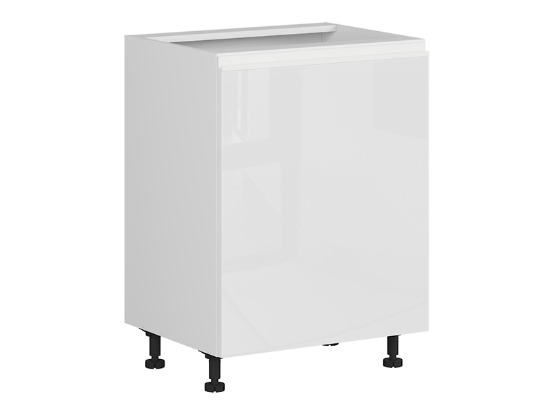 Szafka kuchenna dolna Sole 60 cm prawa biały połysk