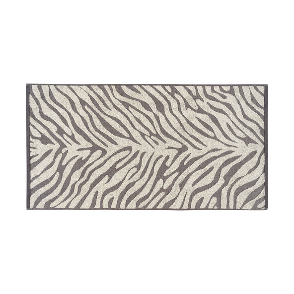 Frottéhandduksserien Square Zebra, 2 x 2-delat set