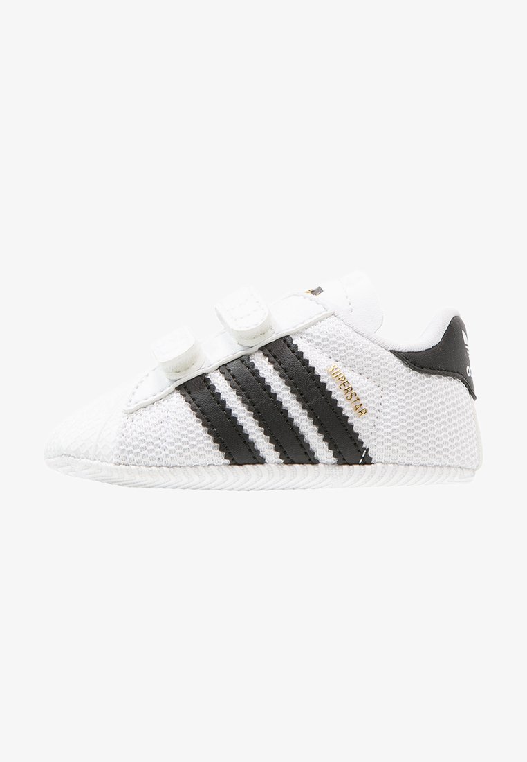 adidas Originals SUPERSTAR CRIB UNISEX - Erste Schuhe - Weiß/Schwarz