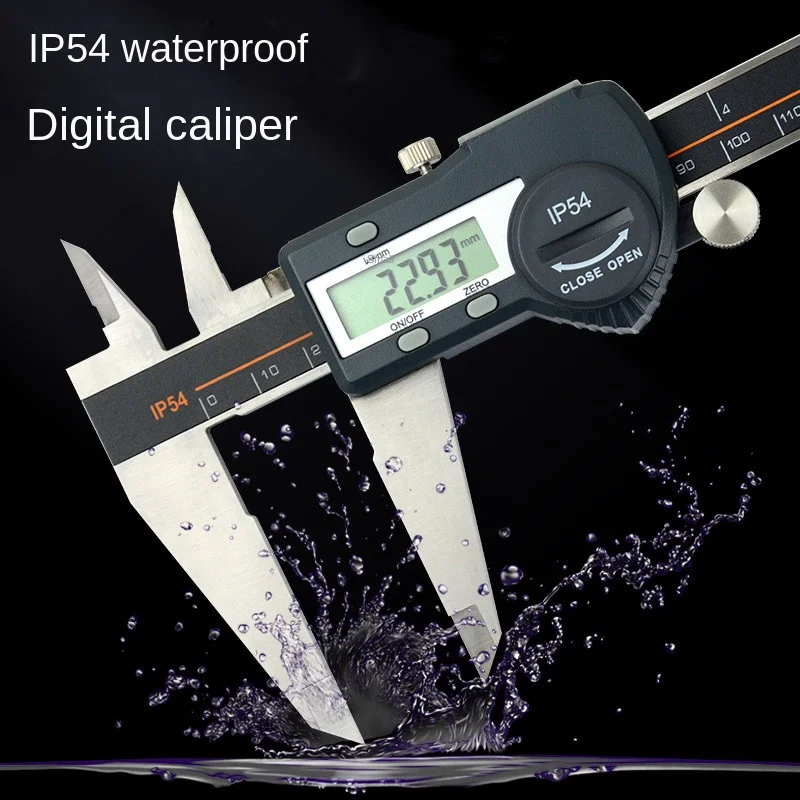 150-200-300mm Waterproof And Oil-Proof Stainless Steel Electronic Digital Display Vernier Caliper Штангенциркуль Digital Caliper
