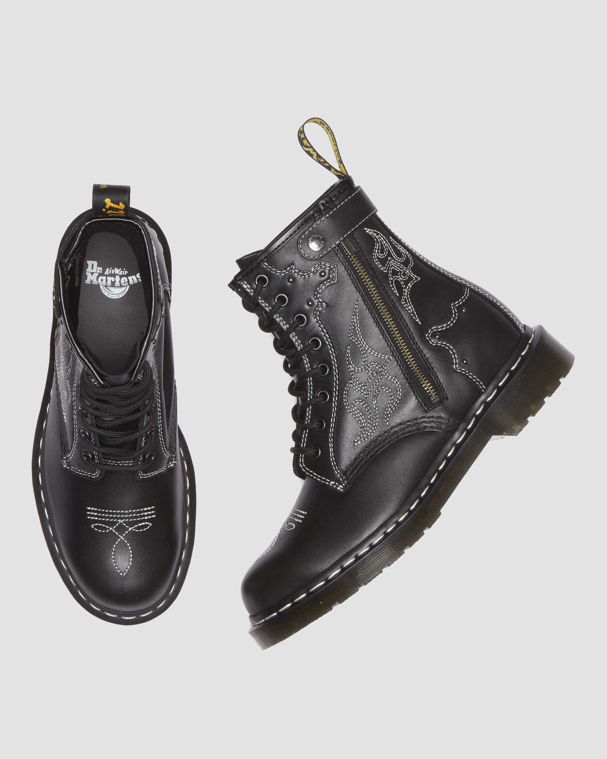 1460 Gothic Americana Leather Lace Up Boots