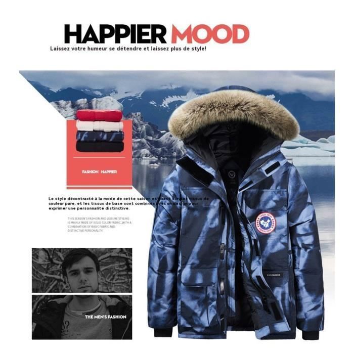 Chaqueta de plumas gruesa y cálida de invierno para hombre, talla 4XL, con capucha, XD582, color negro.