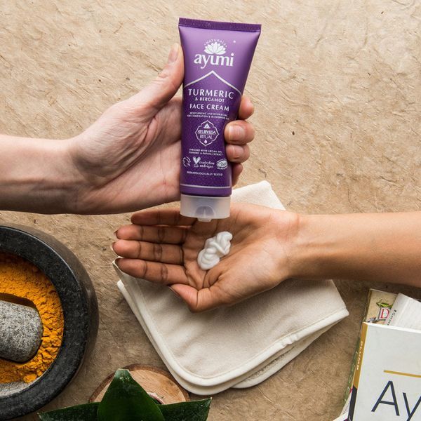 Ayumi Naturals Sheabutter & Kurkuma Gesichtscreme 100 ml