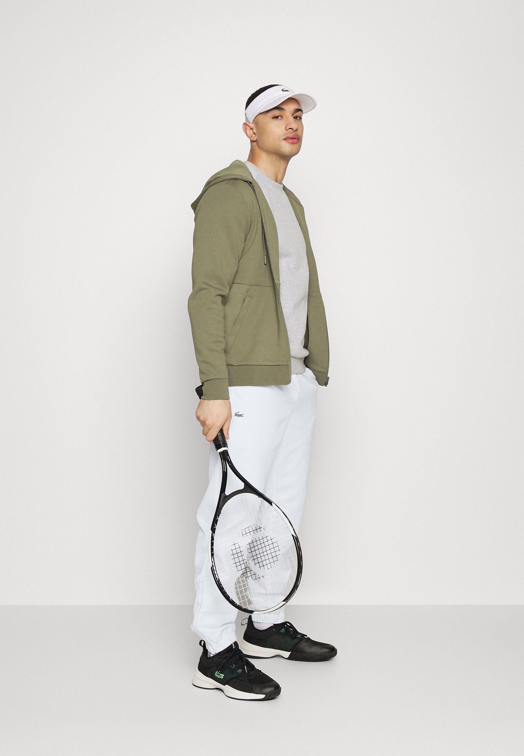 Lacoste Sport TENNIS PANT CLASSIC - Trainingsbroek - wit