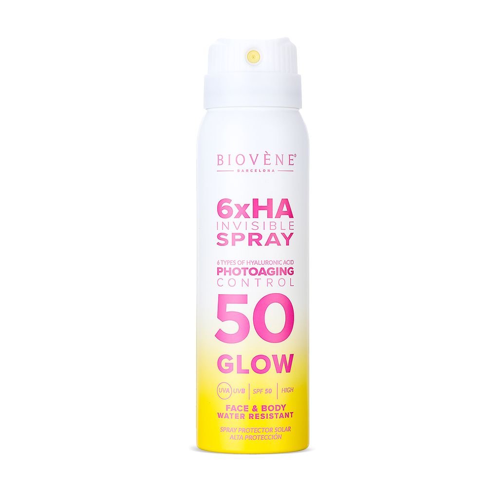 6xHA sprej za kontrolu fotostarenja Invisible SPF50 Protección corporal