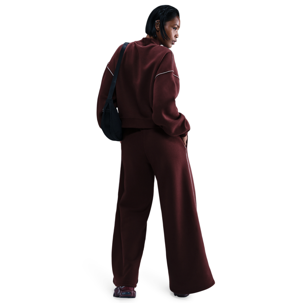 Nike Sportswear Phoenix Fleece -leveälahkeiset collegehousut