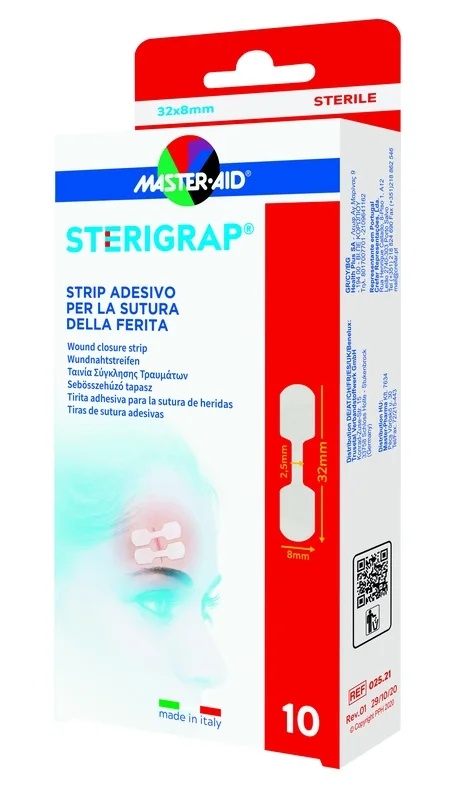Bande Sterigrap MASTER AID M-Aid Ad32X8mm