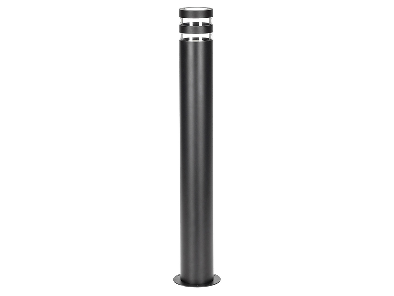 Słupek ogrodowy Rino 74 cm aluminiowy czarny