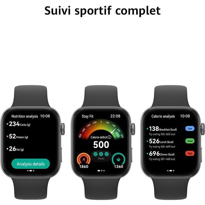 Montre connectée - Huawei - Watch Fit 3 - Ecran AMOLED de 1,82