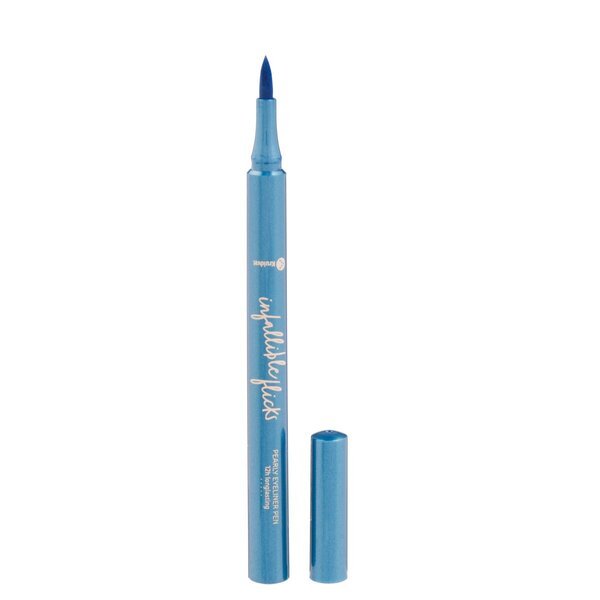 Kruidvat Infallible Flicks 080 Blue Coral Pearly Eyeliner Pen za oči 1,1 ml