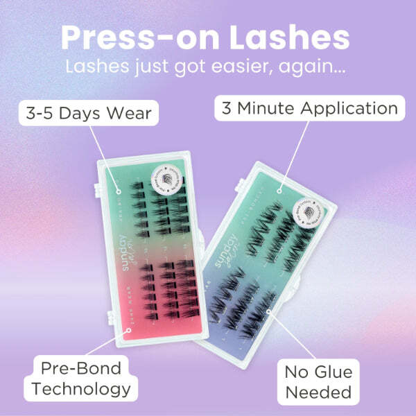 Startovací sada na řasy Lola's Lashes Press-on Lashes Soft Wisp