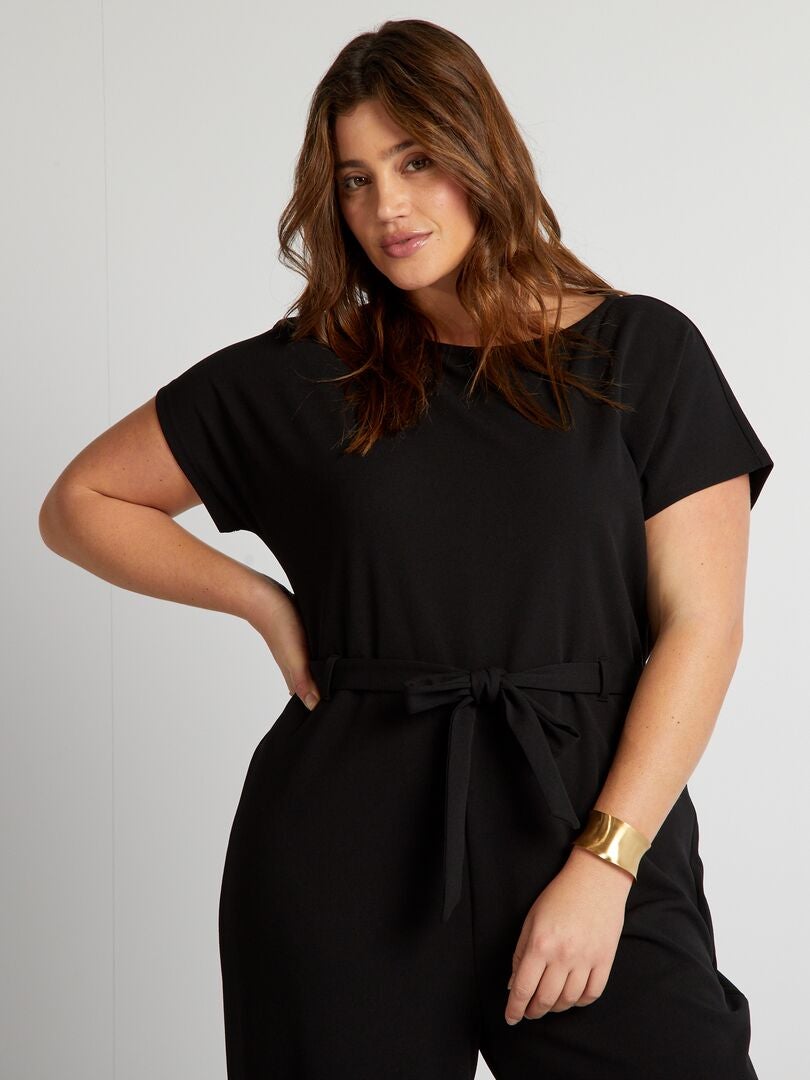 Kombinezon „Vero Moda Curve” – czarny