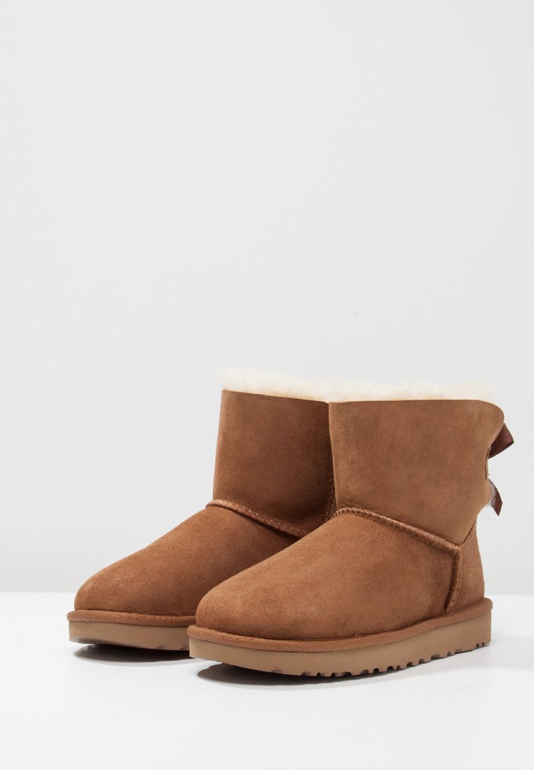 UGG MINI BAILEY BOW II - Bottes d'hiver - marron
