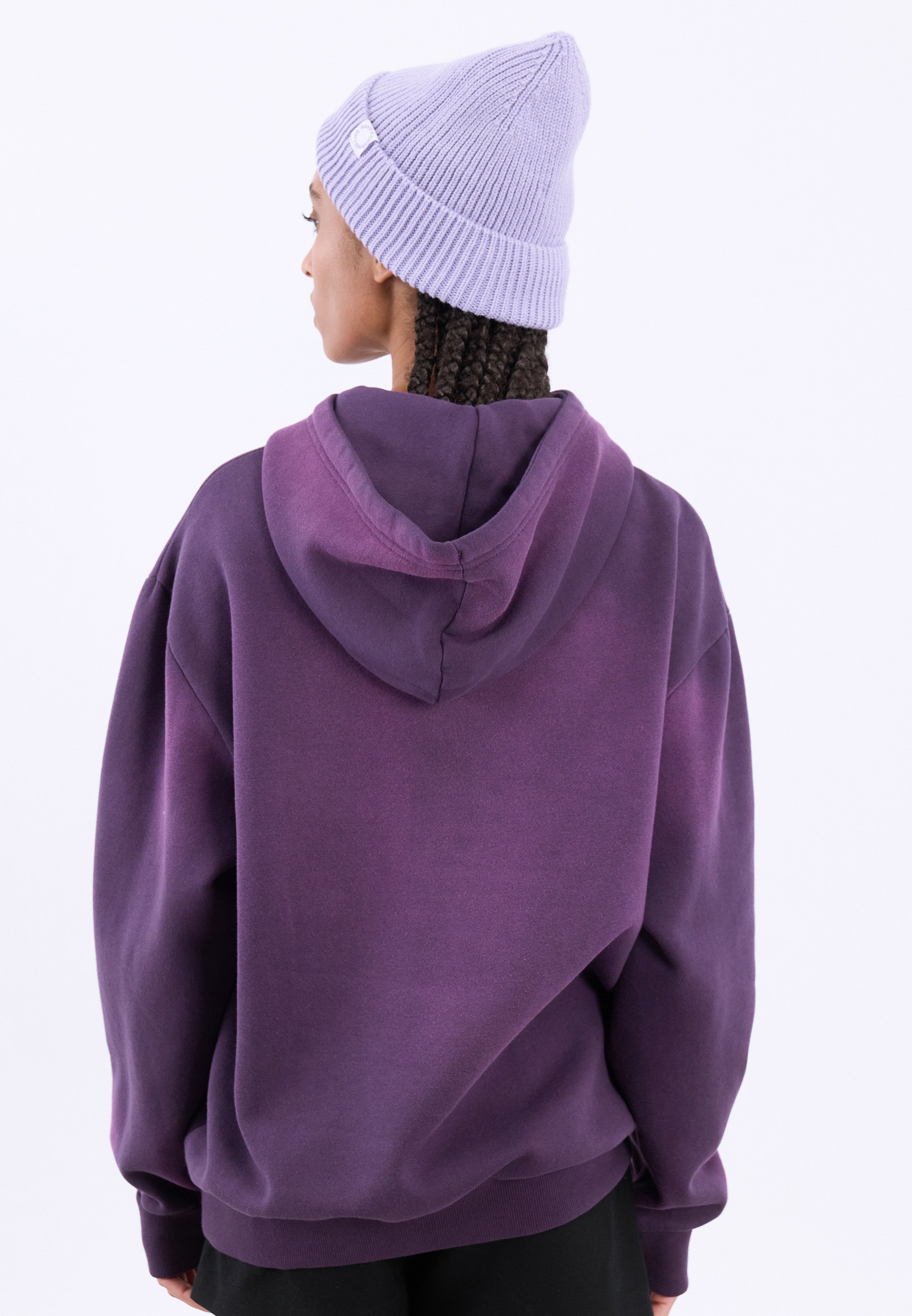 YOURTURN UNISEX - Sweatshirt - donkerpaars