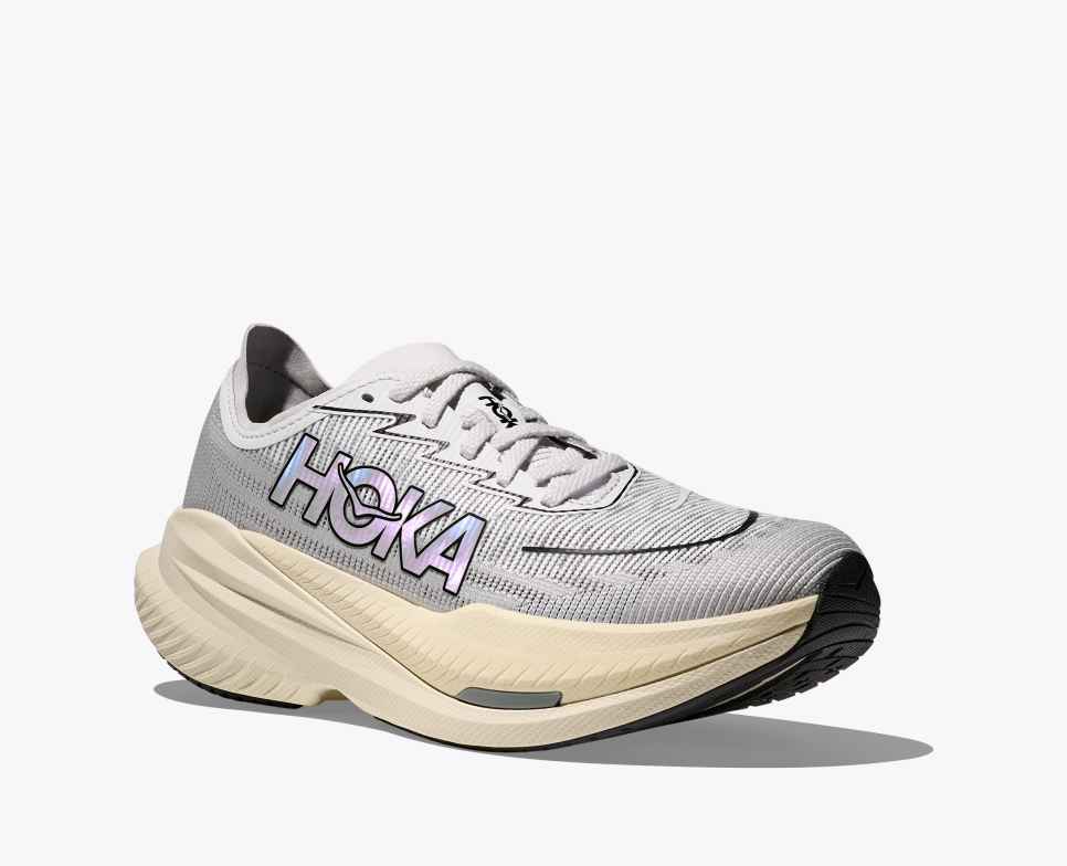 HOKA Mach X 2 Bianco / Grigio Cosmico