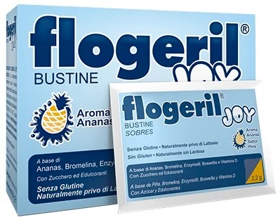 FLOGERIL Flogeril Joy Complément alimentaire anti-inflammatoire à l'ananas 20 sachets