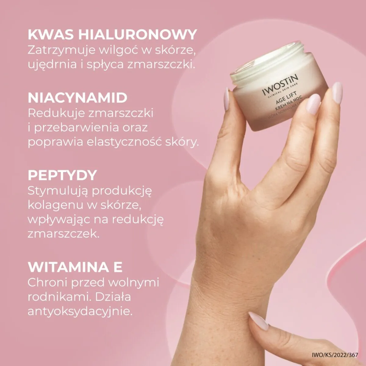 Iwostin Age Lift Krem na noc Skóra Mieszana