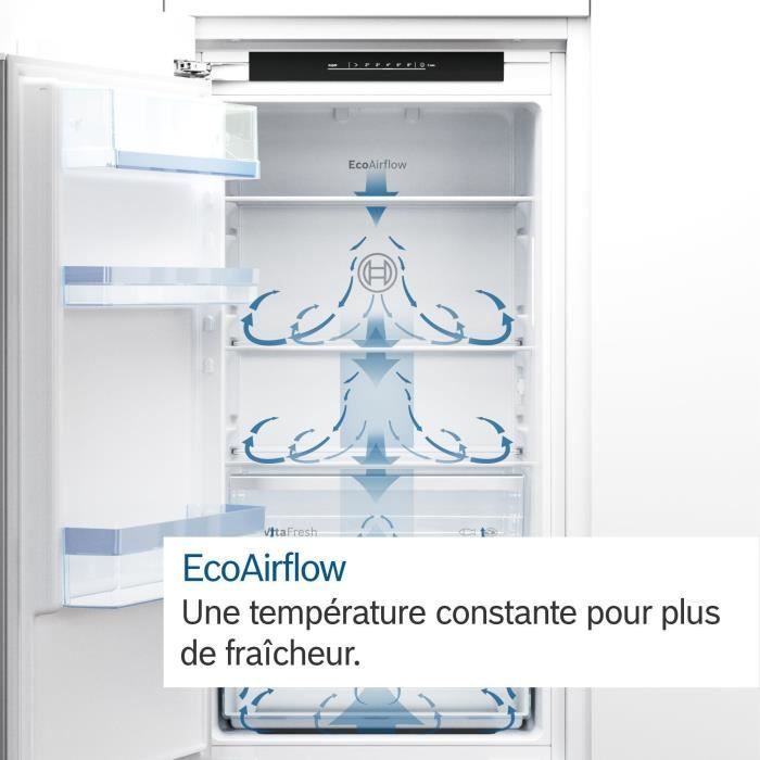 Frigorifero-congelatore da incasso BOSCH SER2-KIV87NSE0 - 2 porte - 270 L - Classe energetica E