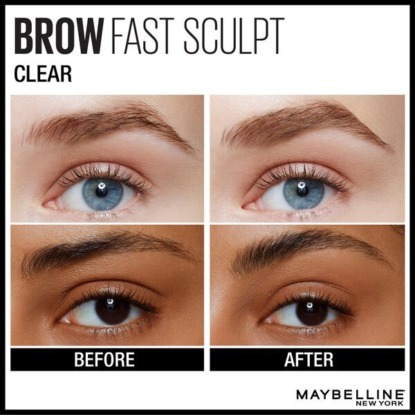 Maybelline New York Brow Fast Sculp 10 Clear maskara za obrve 8.9g