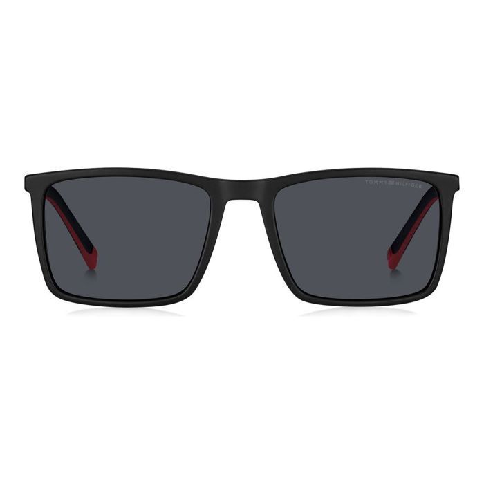 Tommy Hilfiger TH 2077/S 55/19/145 MATTE BLACK/GREY acetate sunglasses for men TH 2077/S