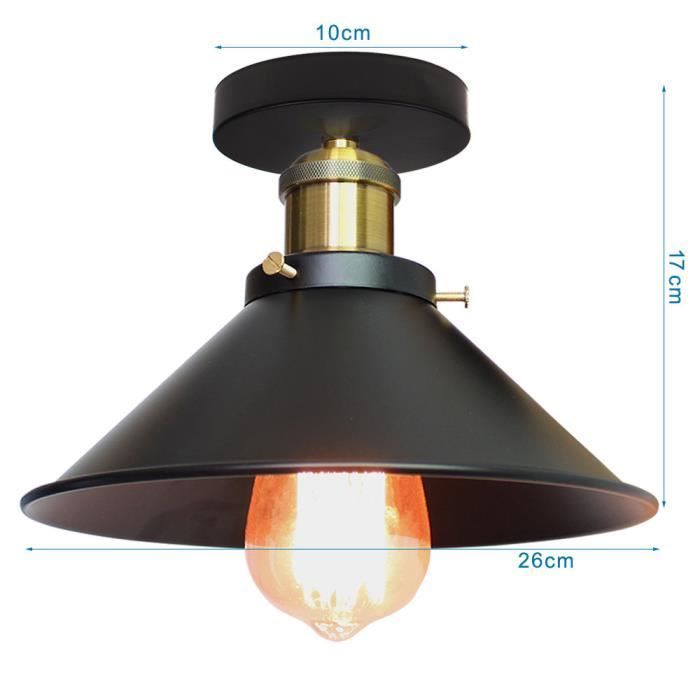 Lámpara de araña industrial UNI en metal blanco, luminaria con pantalla E27 de 40 W, blanca