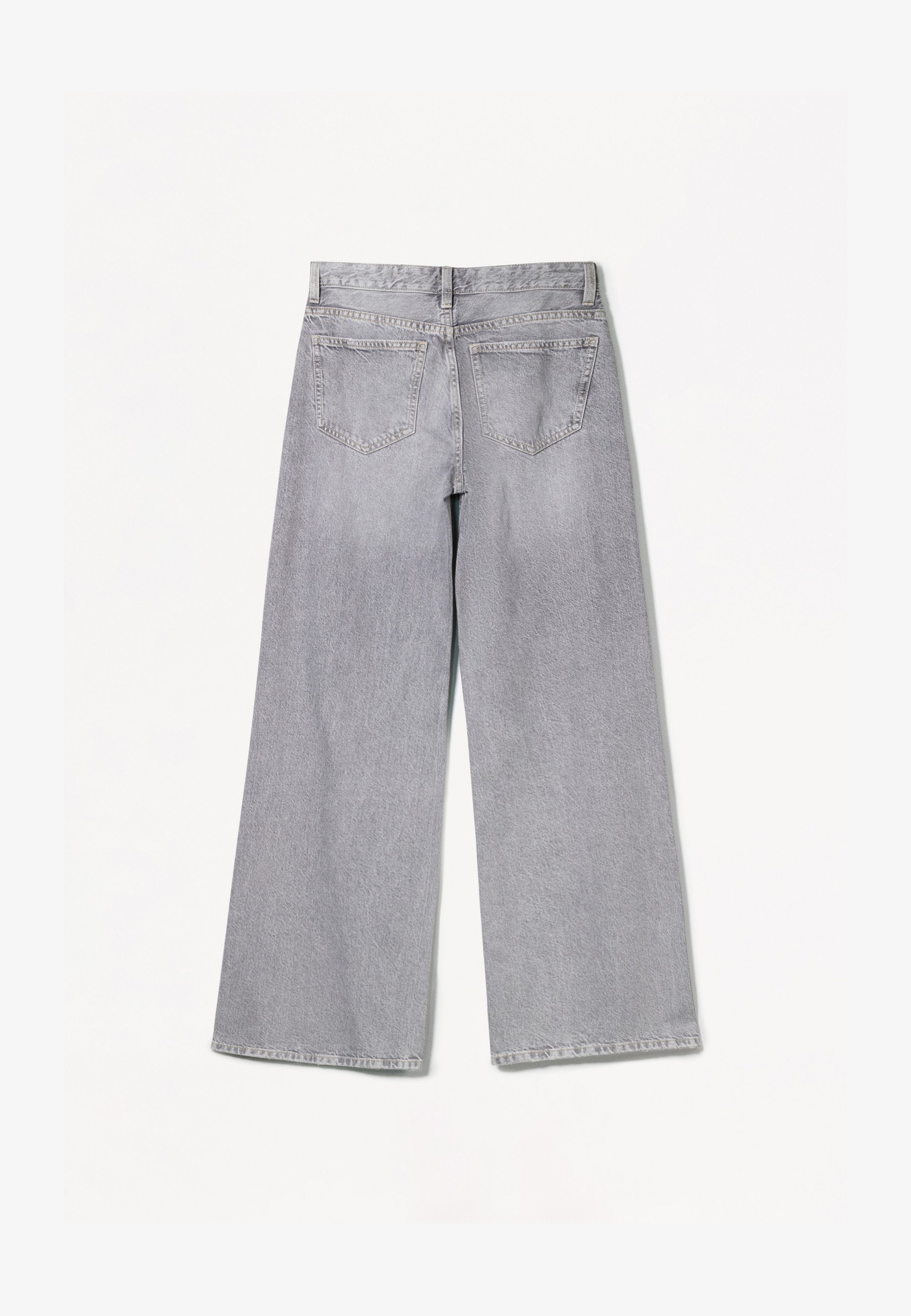 Bershka WIDE-LEG - Jambes larges - gris