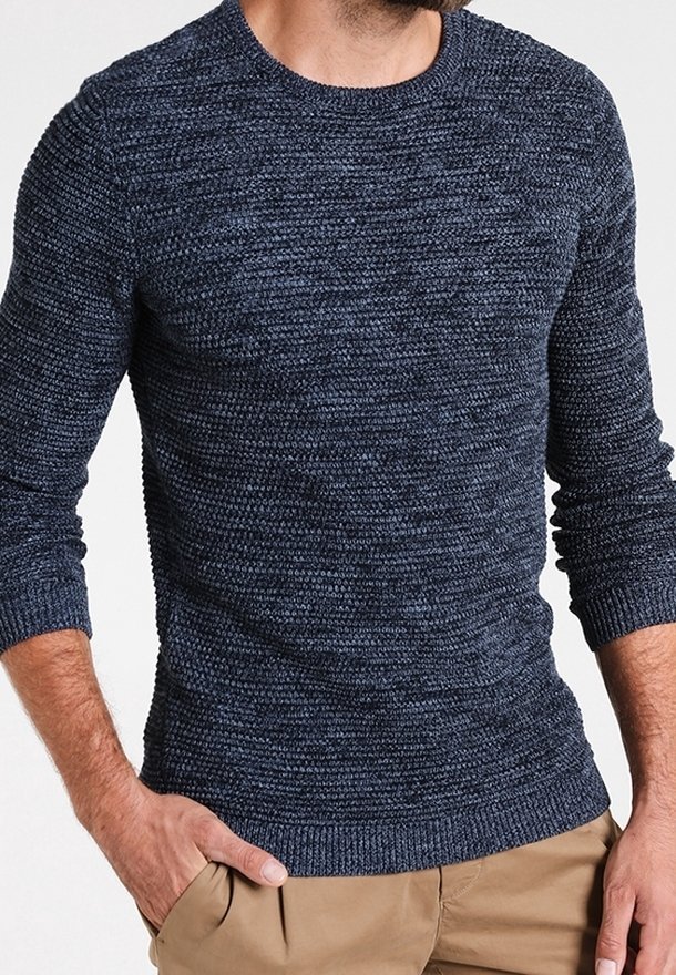 Suéter Selected Homme - azul escuro
