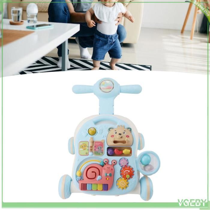 Andador para bebés Fafeicy, andador de aprendizaje para bebés, actividades para desarrollar la motricidad fina, mesa musical, área de juegos para bebés.
