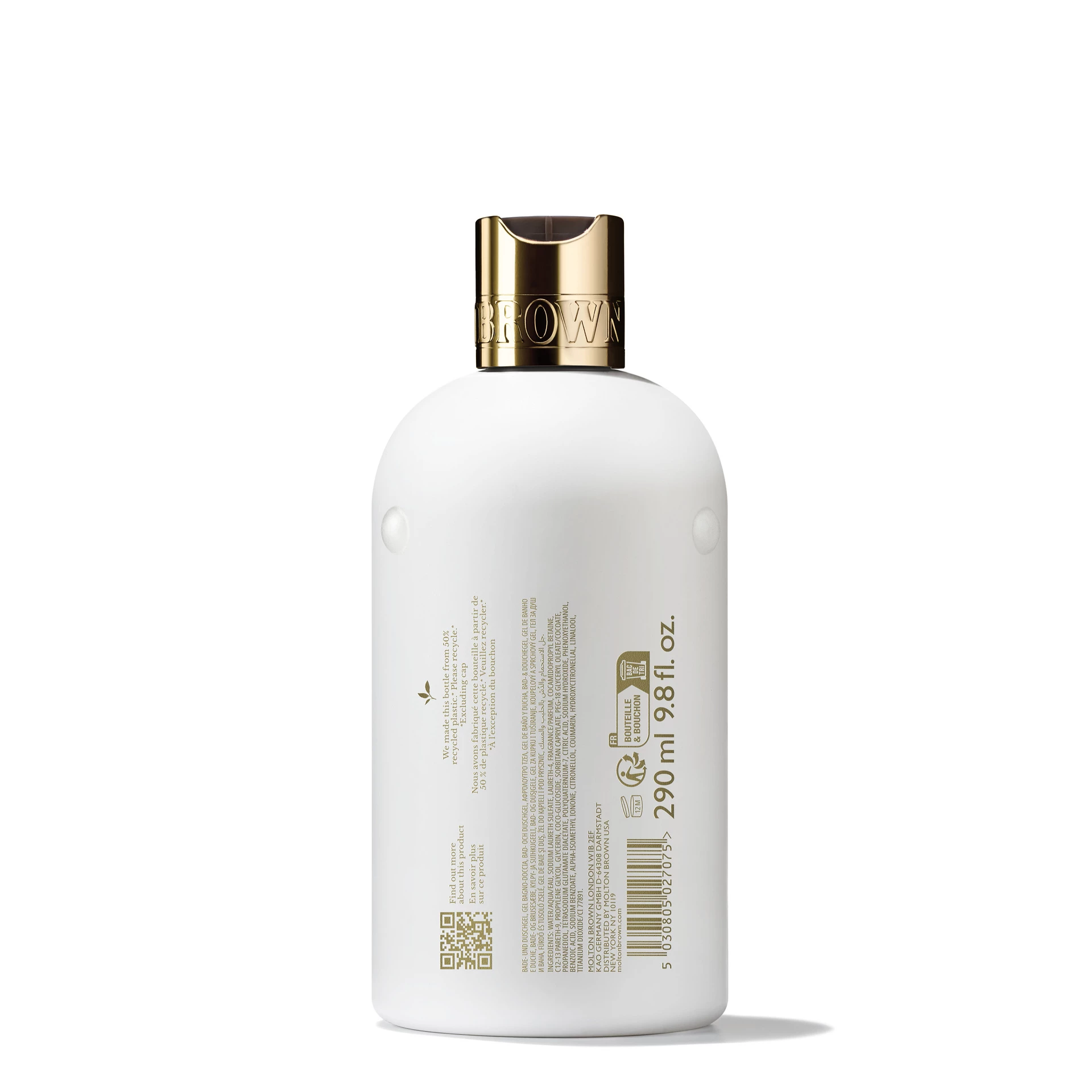 Gel de baie și duș cu lapte și mosc 300 ml - Molton Brown
