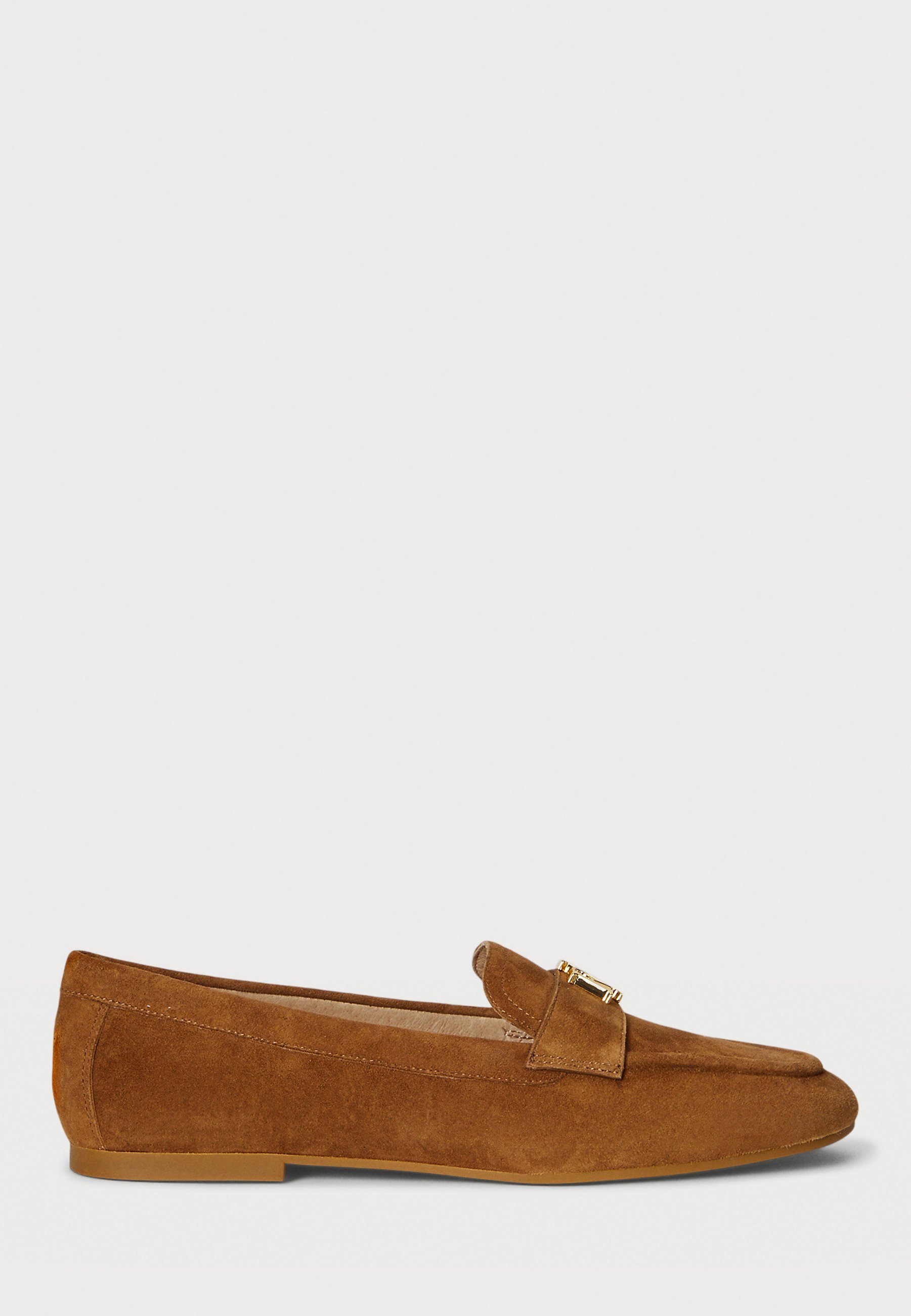 Lauren Ralph Lauren AVERI III SUEDE LOAFER - Slipper - lauren tan