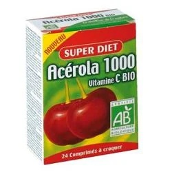 BIOTOBIO Superdieta Acerola 1000 C 24 eetl