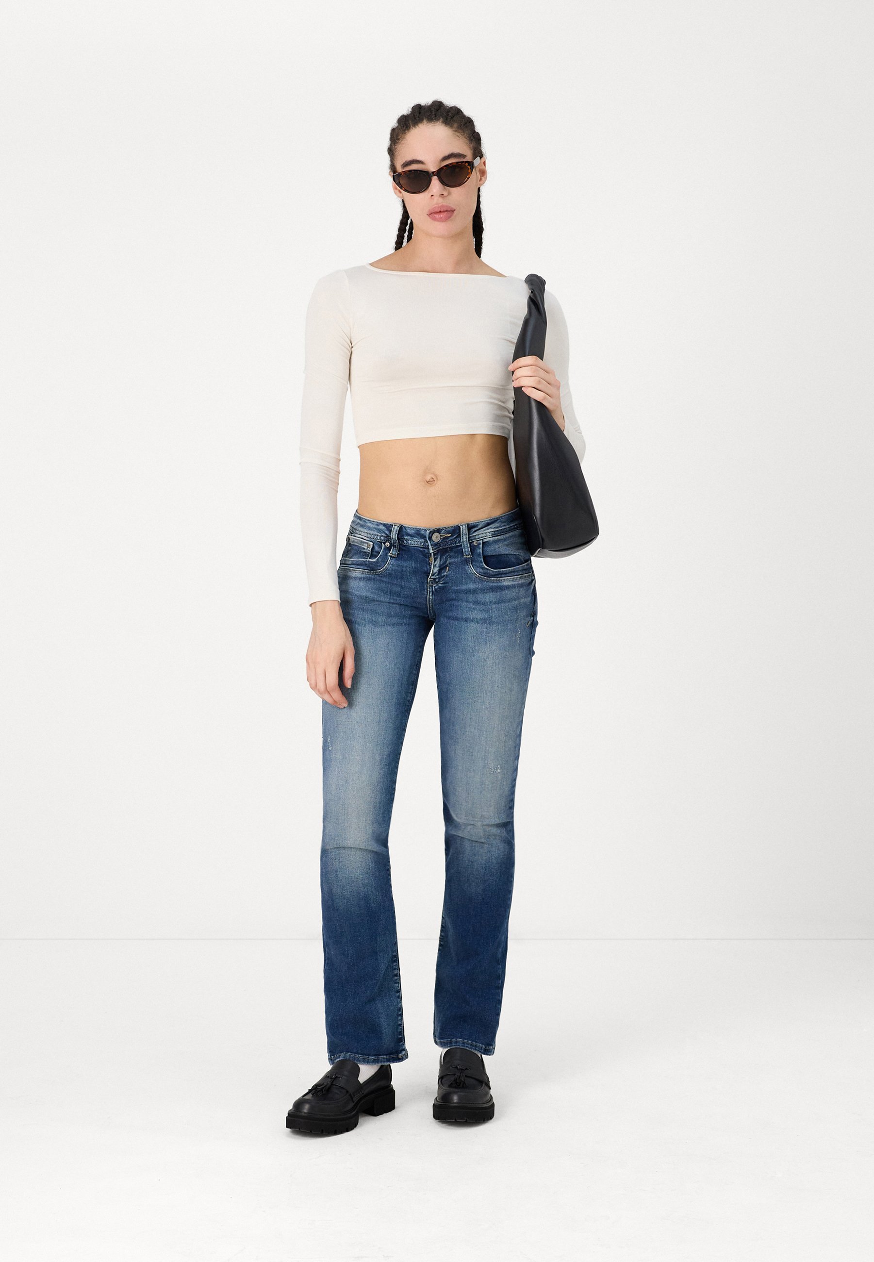 LTB VALERIE - Bootcut jeans - marelle wash