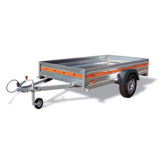 Kipper - TEMA - ECO2012 - 205 x 125 cm - GVWR 500 kg - Gegalvaniseerd staal
