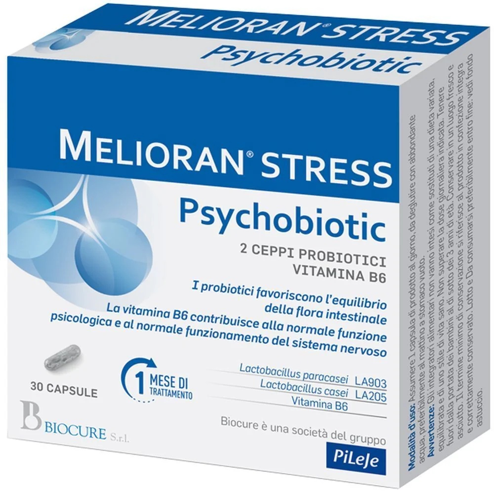 BIOCURE Melioran Stress Psycho 30 gélules