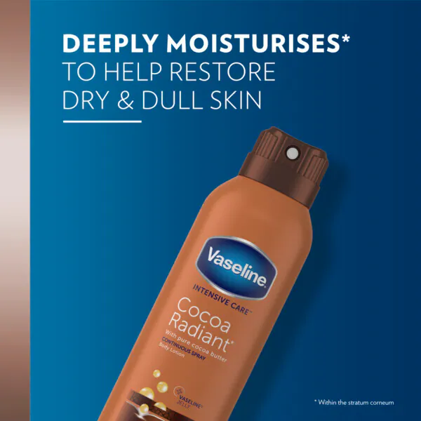 Vaseline Intensive Cocoa Radiant hidratáló spray 190ml