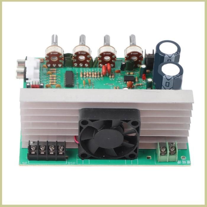 Placa amplificadora para subwoofer Cocosity de 240 W, componentes electrónicos