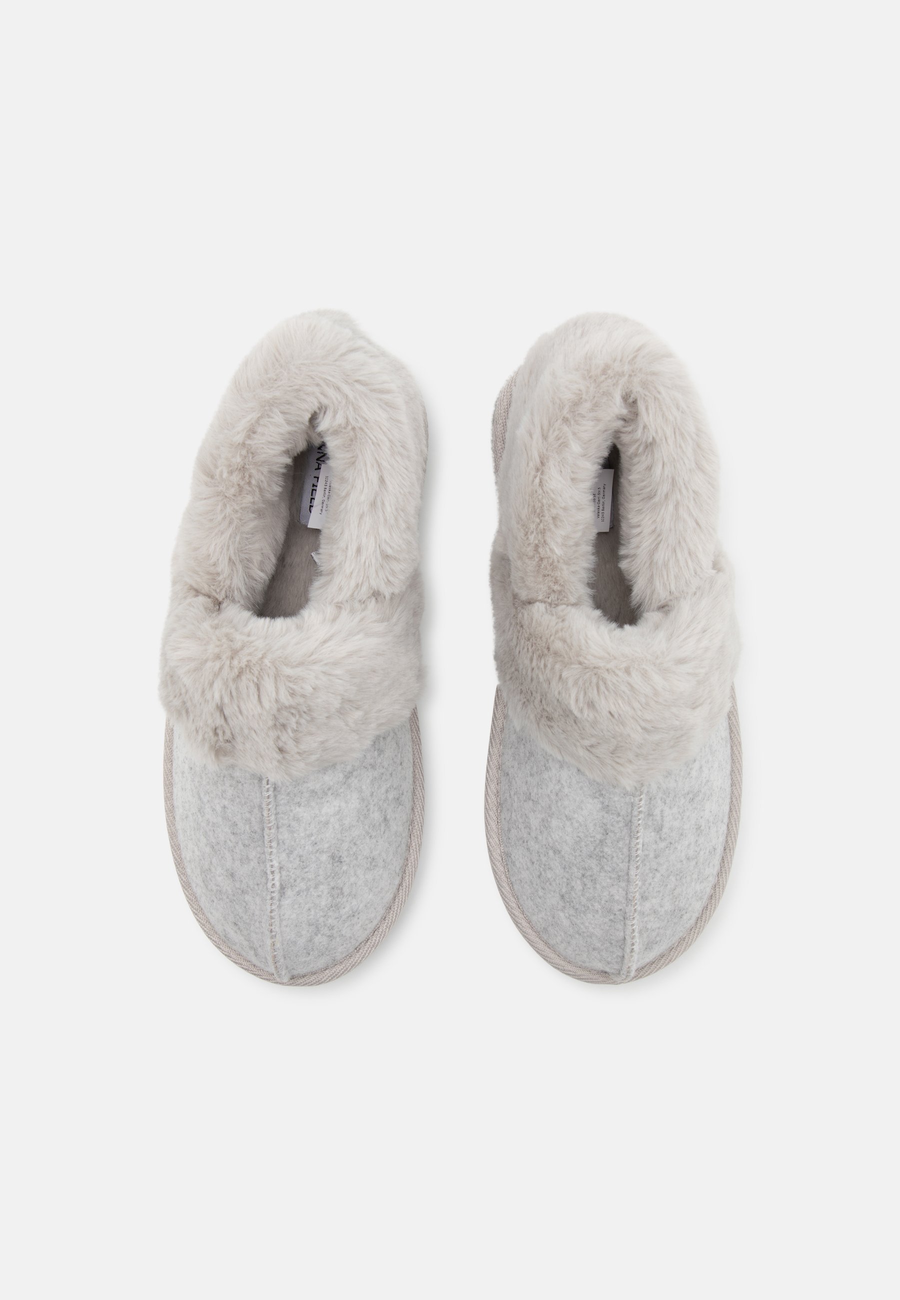 Pantufas Anna Field - cinza