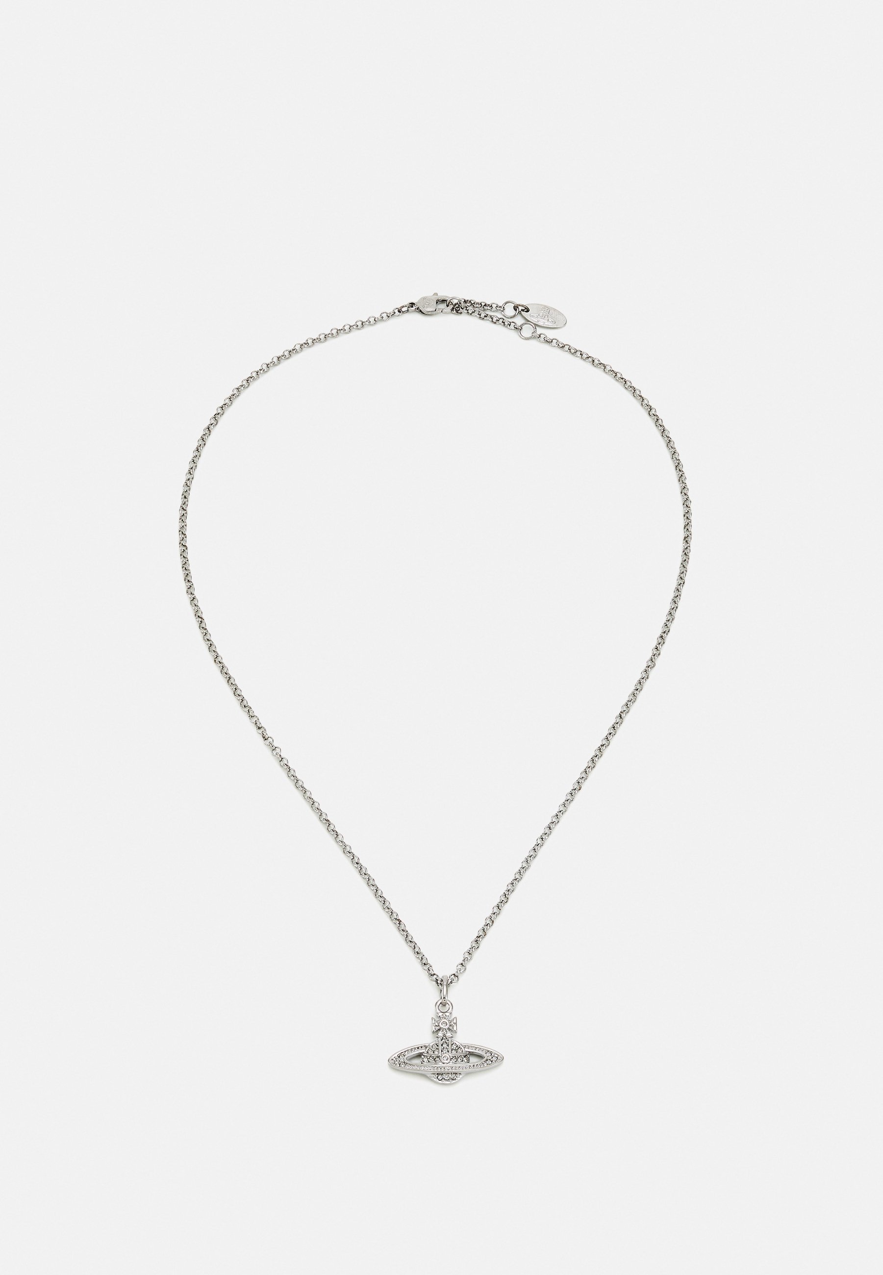 Vivienne Westwood MINI RELIËF HANGER UNISEX - Halsketting - zilverkleurig