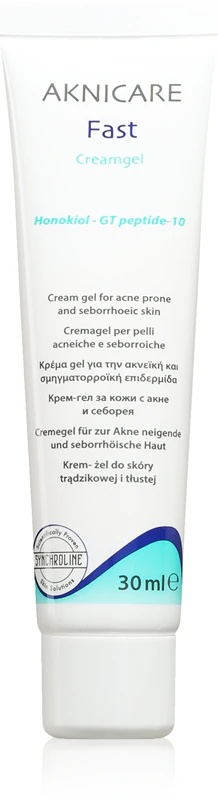 Synchroline Aknicare Fast medicīniskās ierīces krēms-gels problemātiskai ādai