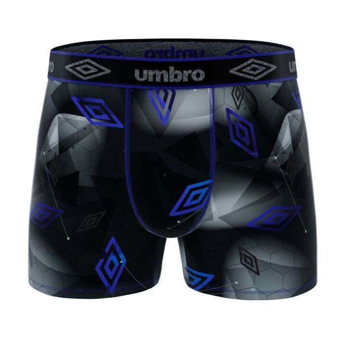 Boxer da uomo Umbro - Neri (confezione da 6)