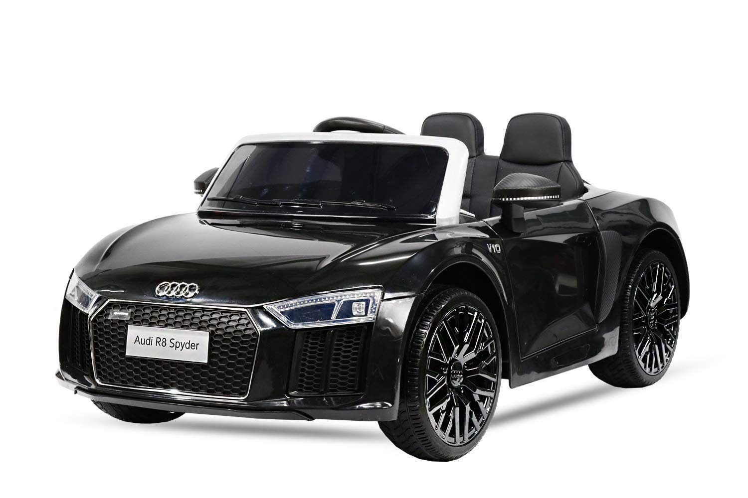 Hračkářství Elektrické autíčko Audi R8 Spyder pro děti, 12V (2místné), nosnost 35 kg