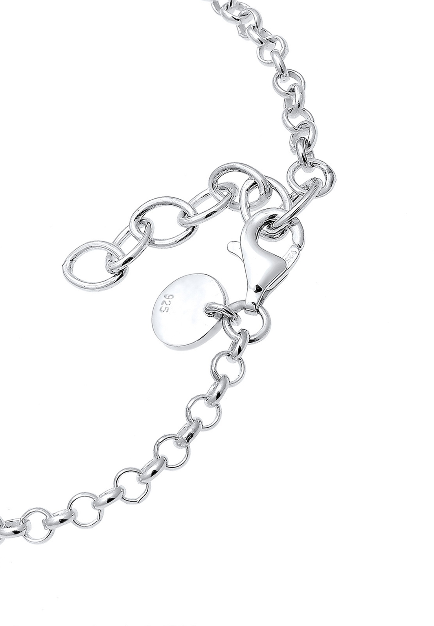 Elli Infinity Zircon Bracelet Femme - (925/1000) Argent