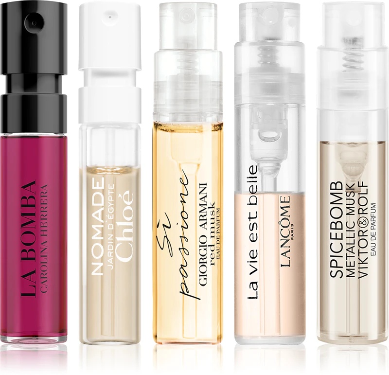 „Beauty Discovery Box Notino Red Lip Energy“ rinkinys moterims