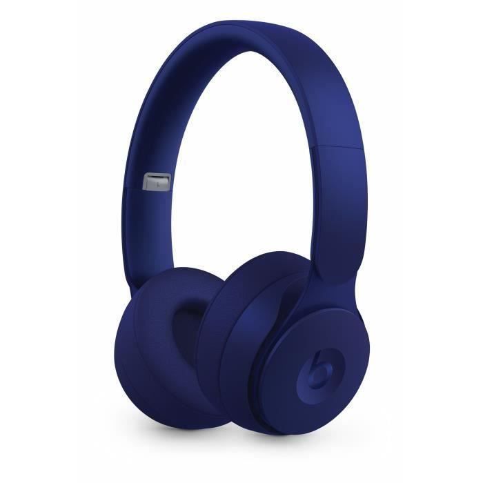 Fones de ouvido sem fio Beats Solo Pro com cancelamento de ruído - Fones de ouvido supra-auriculares - Recondicionados - Excelente estado