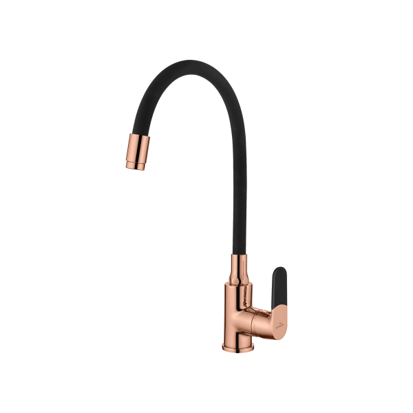 Bateria kuchenna z elastyczną wylewką Invena Rose Gold