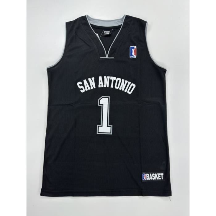 SAN ANTONIO - Basketball Jersey - Black - XS - Black - Sport