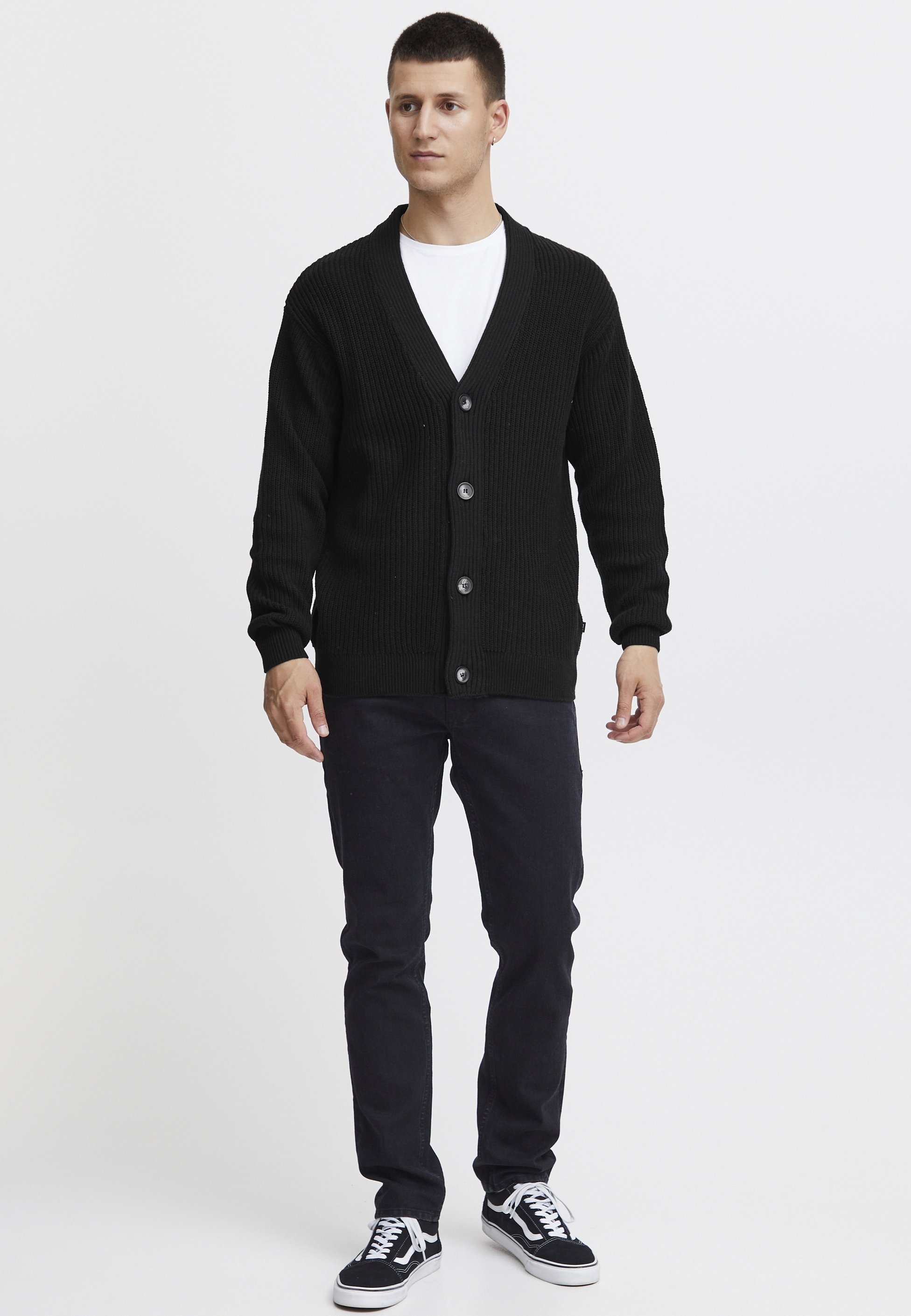 Solide SDGORE - Cardigan - noir véritable