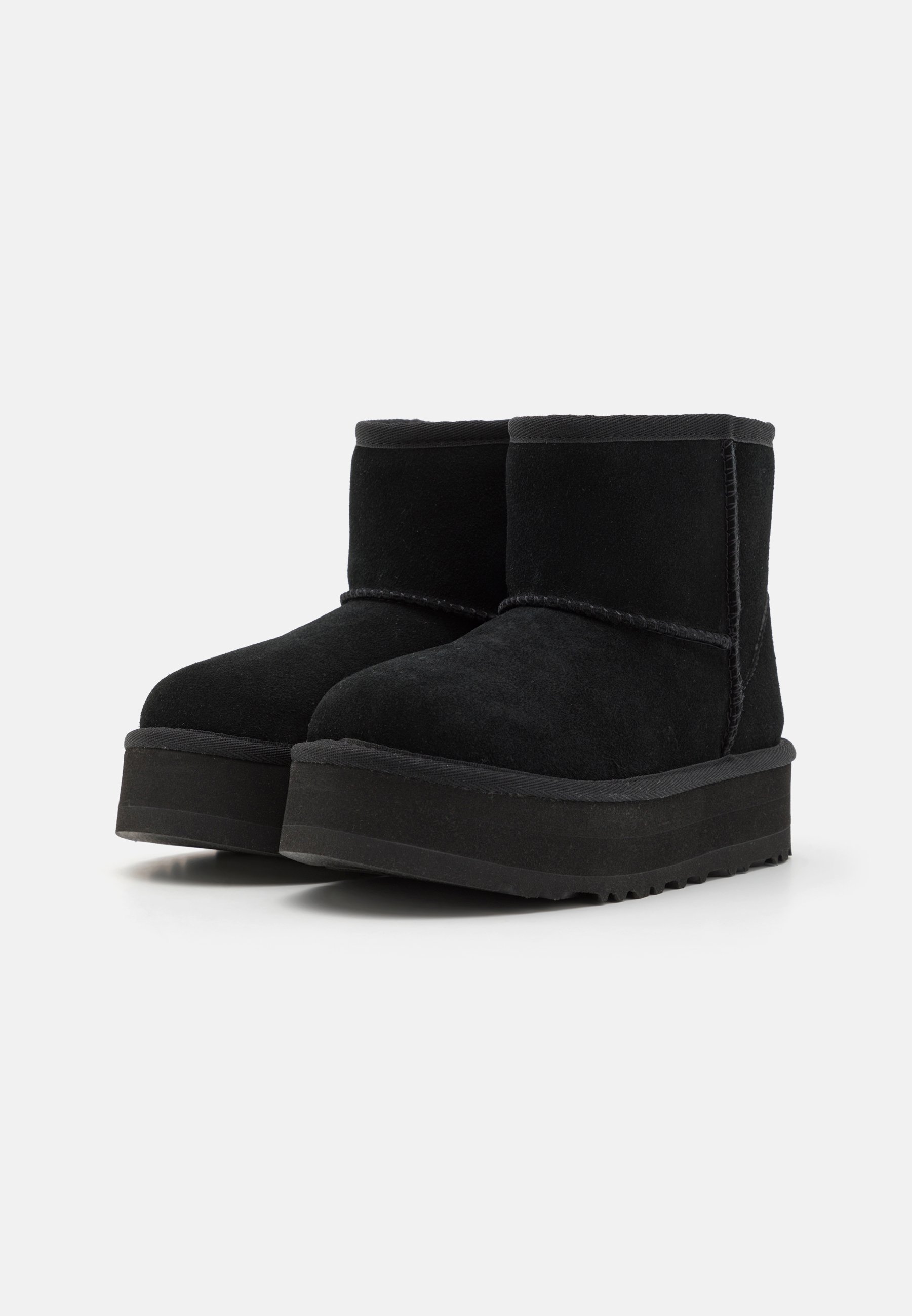UGG CLASSIC MINI UNISEX - Klassieke enkellaarsjes - zwart