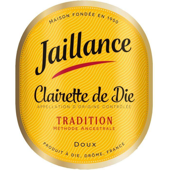 Jaillance Clairette de Die Tradition - 37,5cl