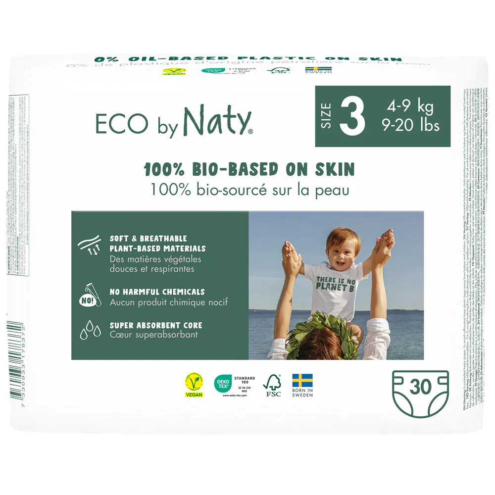 ECO by Naty 3 Pieluchy jednorazowe